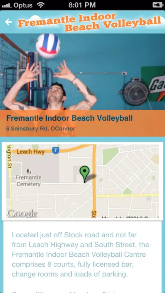 Screenshot di Fremantle Indoor Beach Volleyball