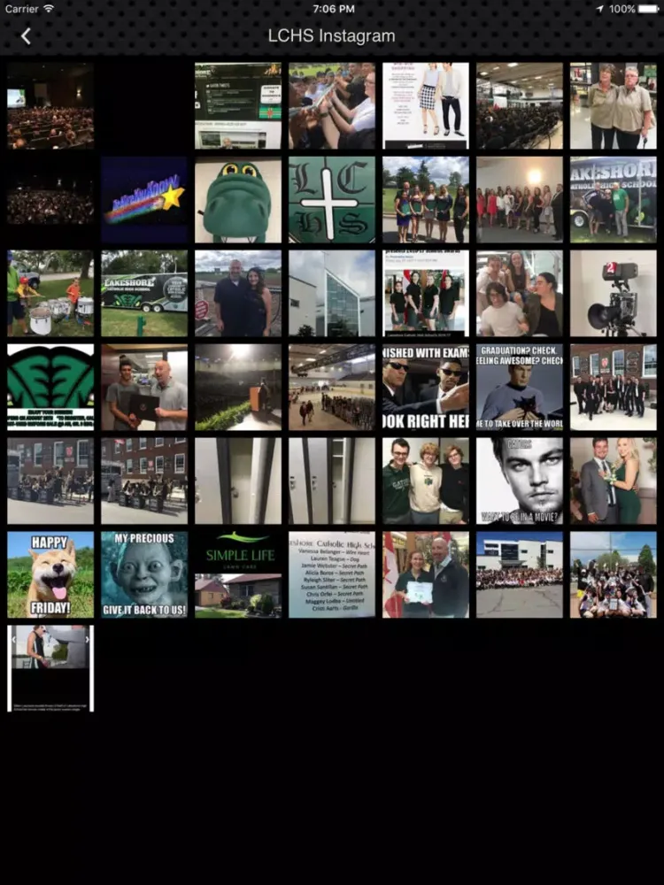 تصاویر Lakeshore Catholic High School iPad 