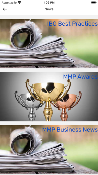 ภาพหน้าจอของ MMP