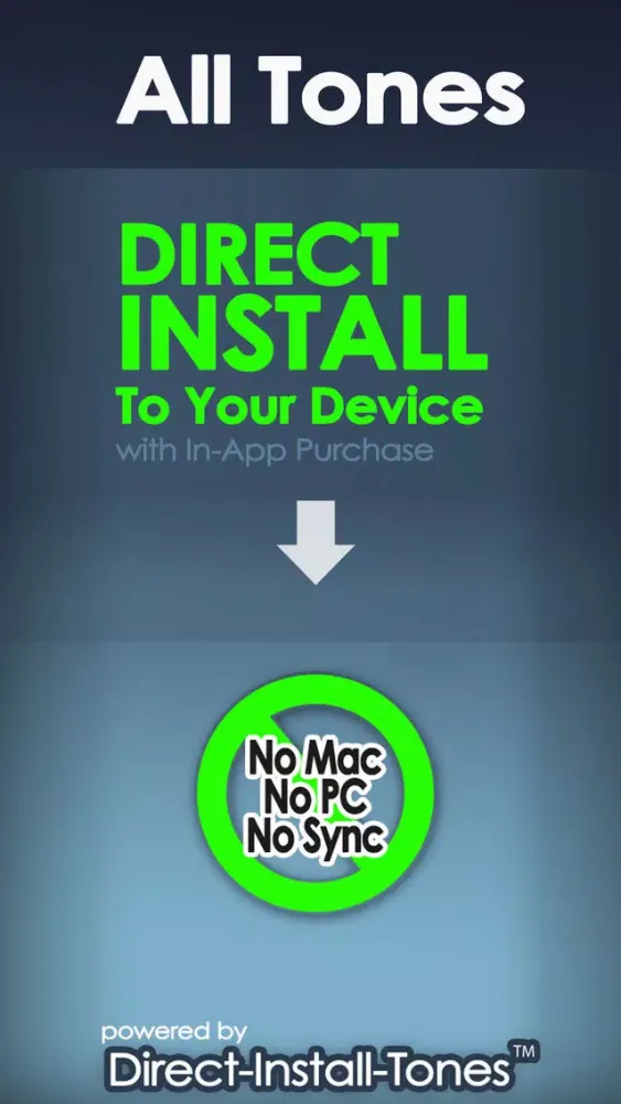 Tangkapan layar Ringtones For iPhone - The #1 Direct Install Ringtones™ App