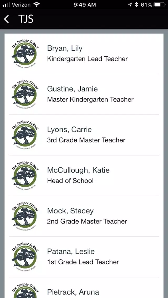 Screenshot di The Juniper School