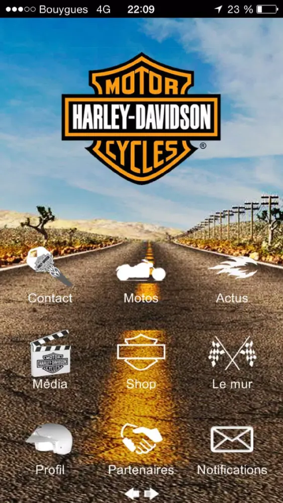 Tangkapan layar Harley Toulon