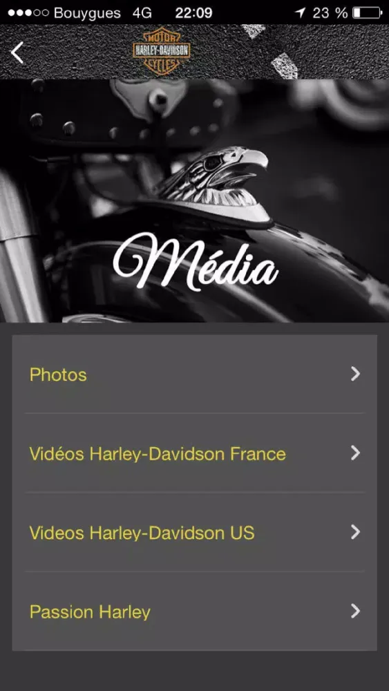 Tangkapan layar Harley Toulon