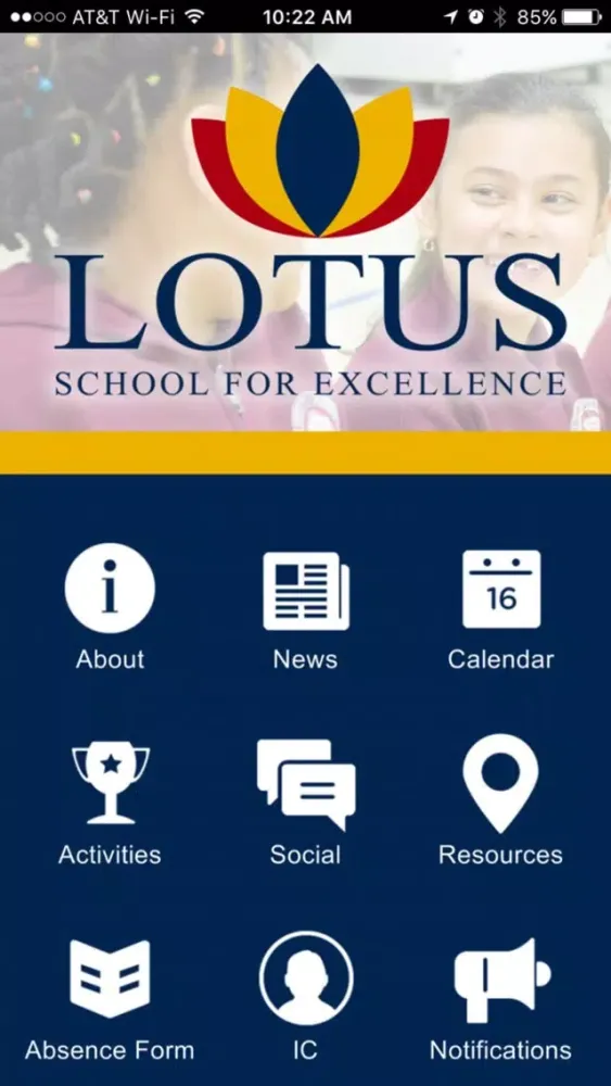 Tangkapan layar Lotus School for Excellence