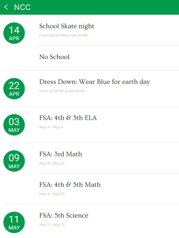 North County Charter Elementar iPad  Screenshots