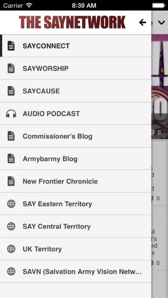 The Saynetwork App 스크린샷