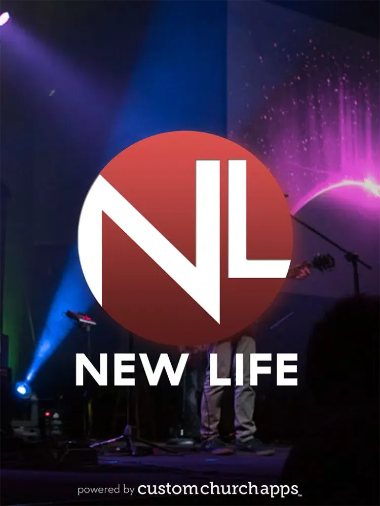 Tangkapan layar New Life Church iPad 