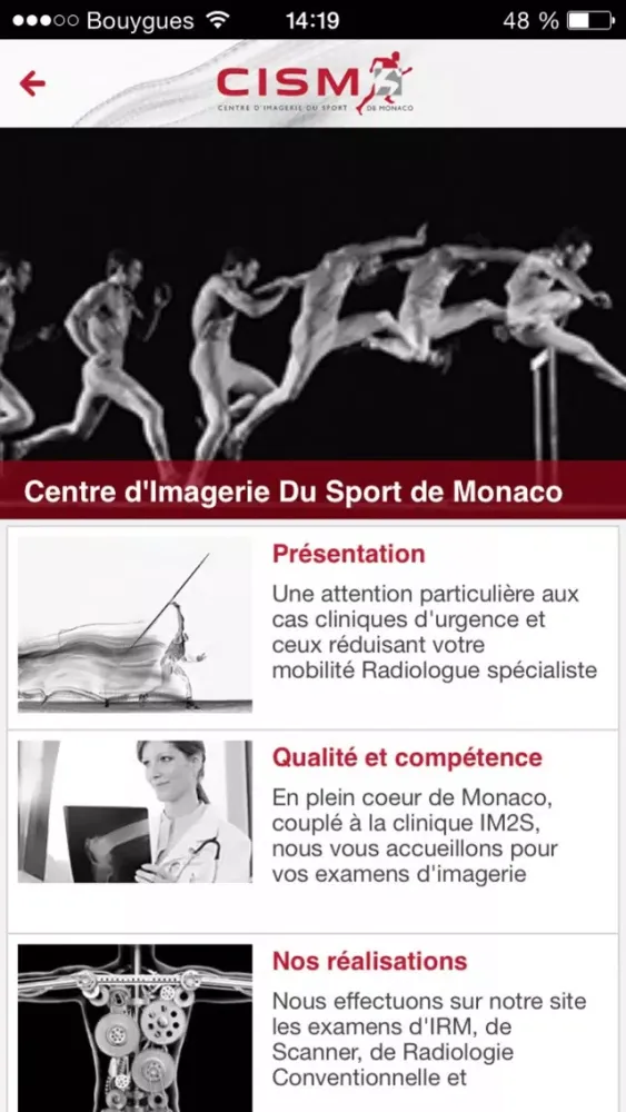 Centre Imagerie Sport Monaco Screenshots