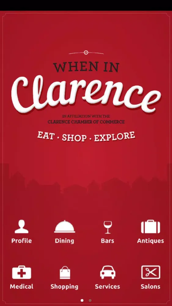 Ảnh chụp màn hình của When In Clarence