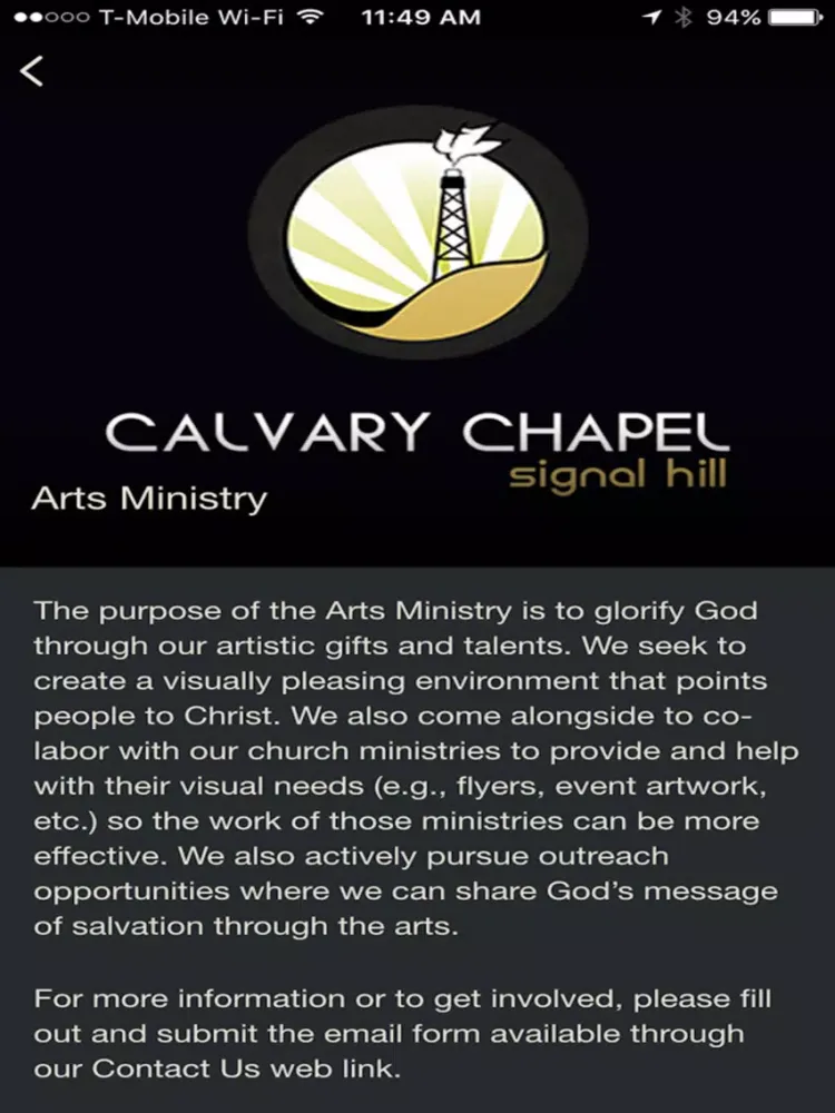 Calvary Chapel Signal Hill iPad  स्क्रीनशॉट
