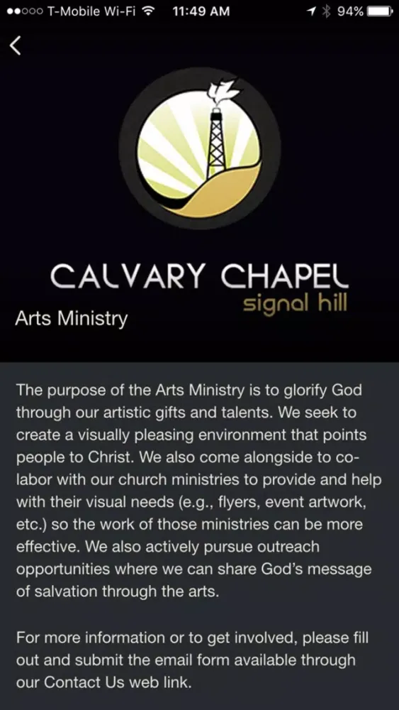 Calvary Chapel Signal Hill स्क्रीनशॉट