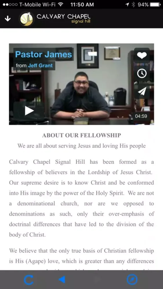 Calvary Chapel Signal Hill स्क्रीनशॉट