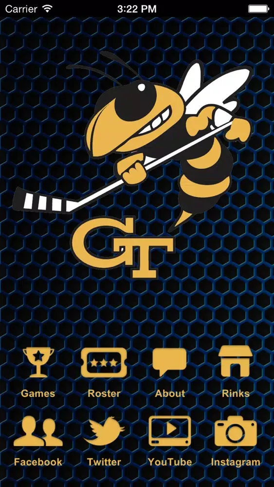 Capturas de tela do Georgia Tech Hockey