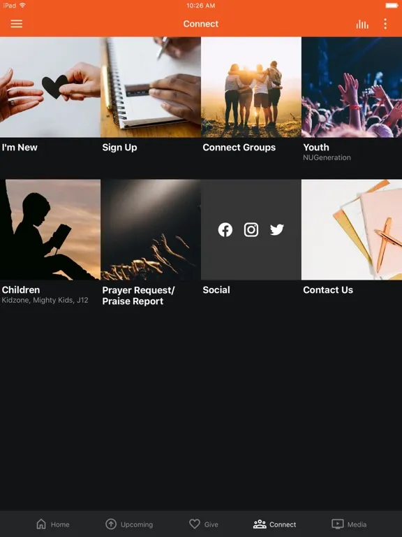 تصاویر Harvest Church iPad 