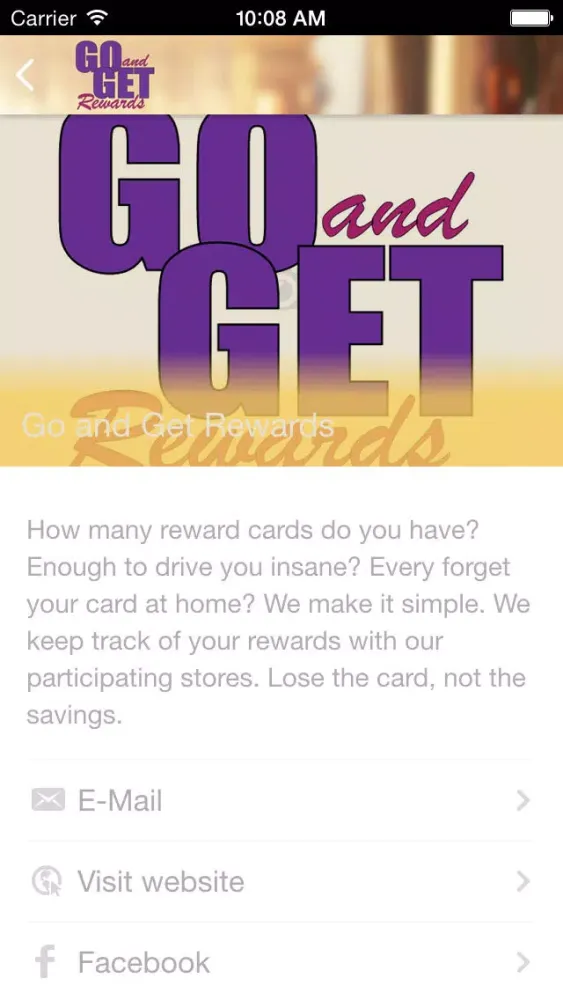 Go and Get Rewards应用截图