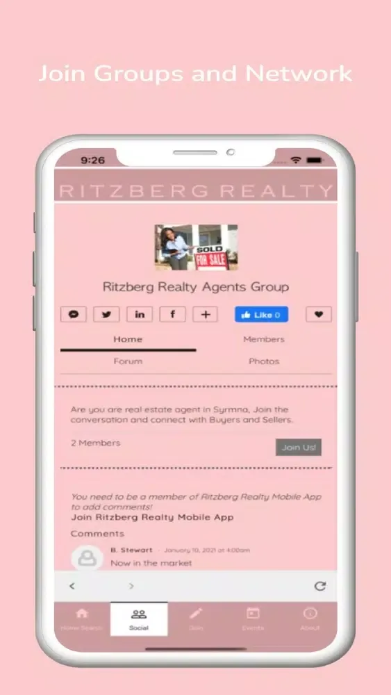 صور Ritzberg Realty Social Network