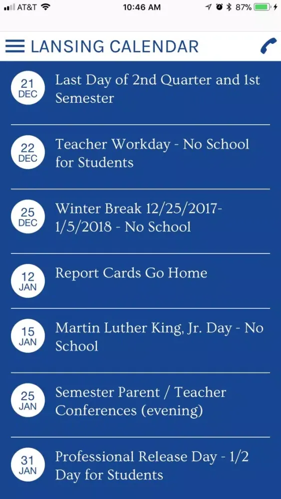 Lansing Elementary 스크린샷