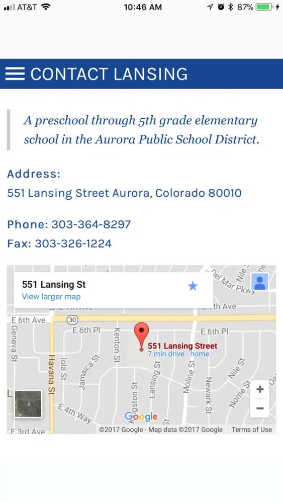 Lansing Elementary 스크린샷