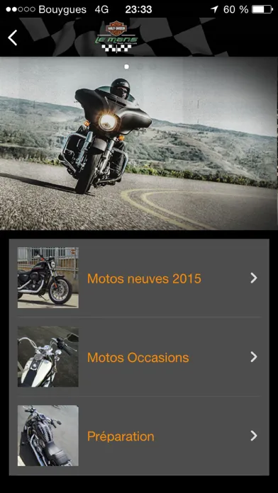 Capturas de pantalla de Harley-Davidson Le Mans