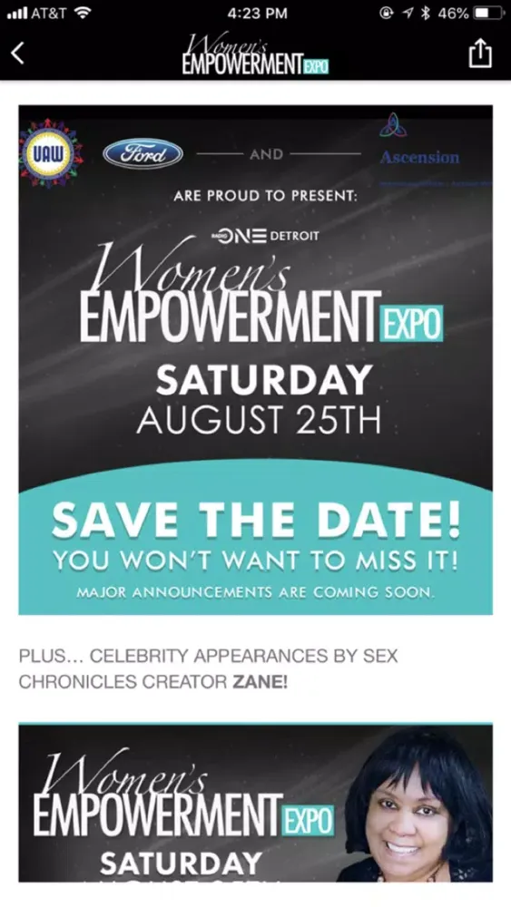 Women Empowerment Expo Detroit 스크린샷