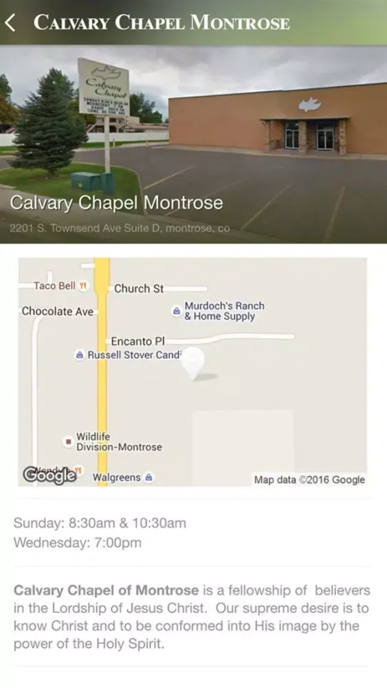 صور Calvary Chapel Montrose