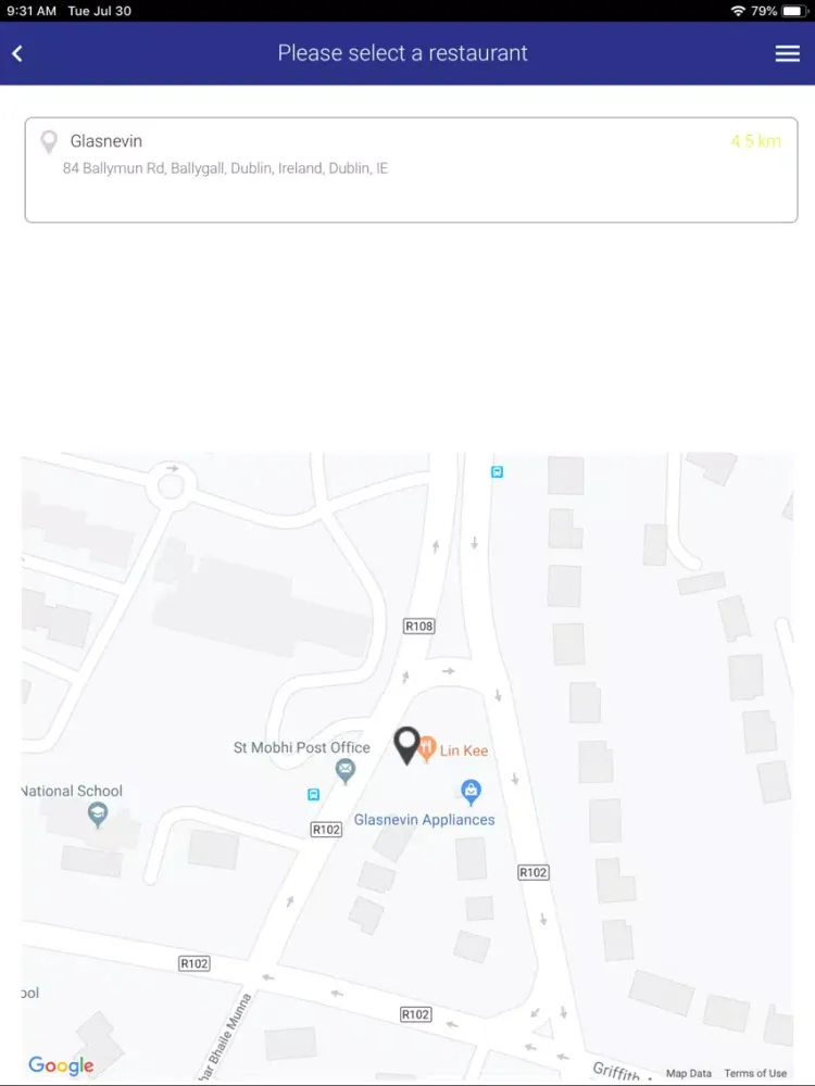 Screenshot di Lin Kee Asian Kitchen iPad 