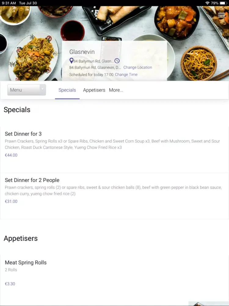 Screenshot di Lin Kee Asian Kitchen iPad 