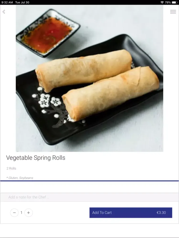 Screenshot di Lin Kee Asian Kitchen iPad 