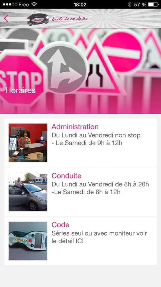 École de conduite Simone Screenshots