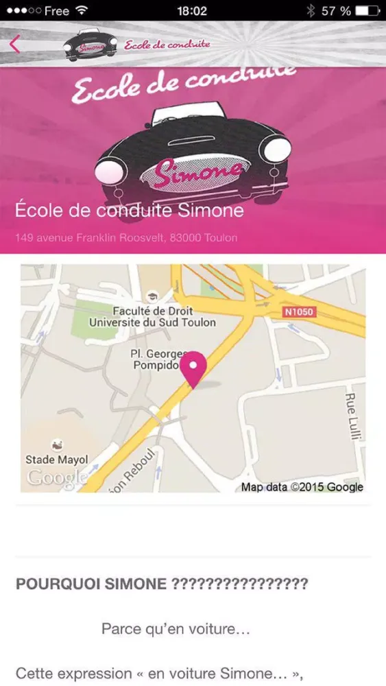 École de conduite Simone Screenshots