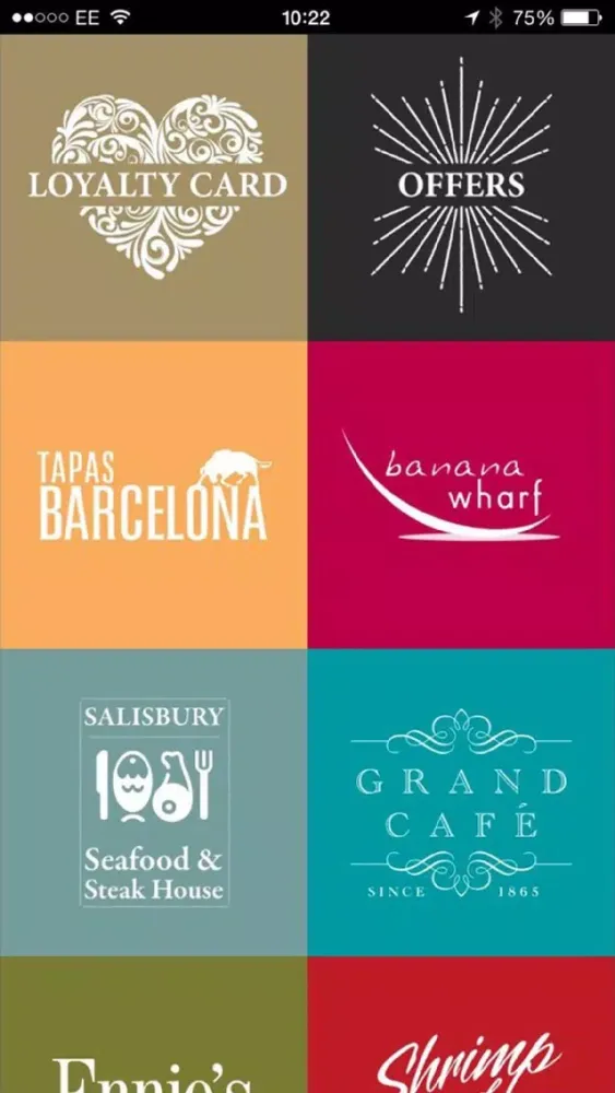 Captures d'écran de Delicious Dining App