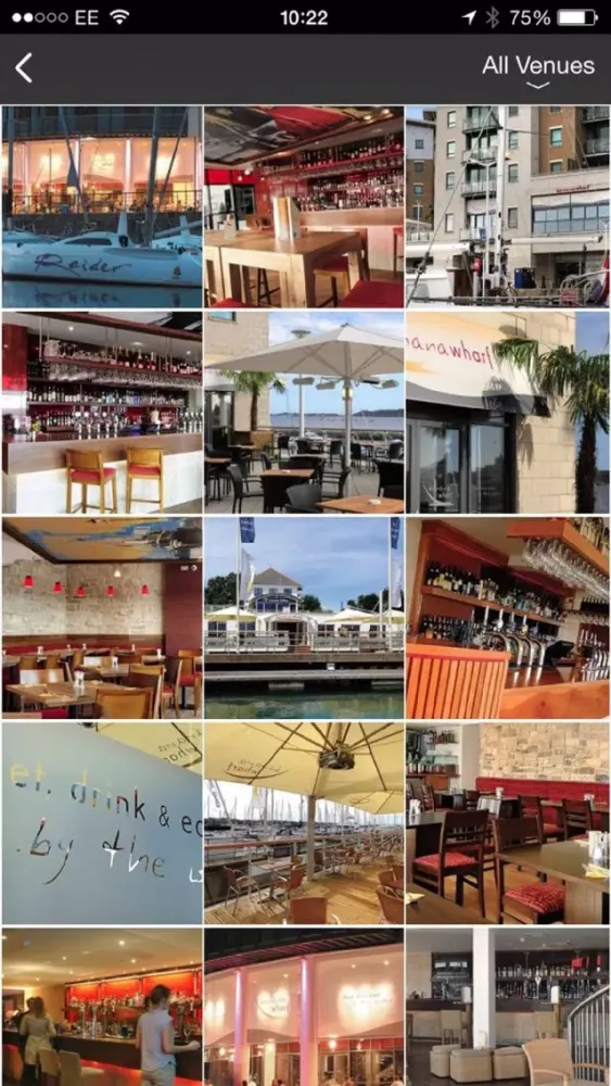 Captures d'écran de Delicious Dining App