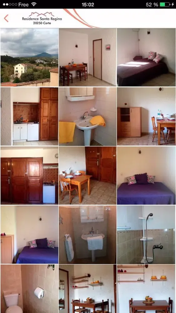 Tangkapan skrin Residence Santa Regina Corte