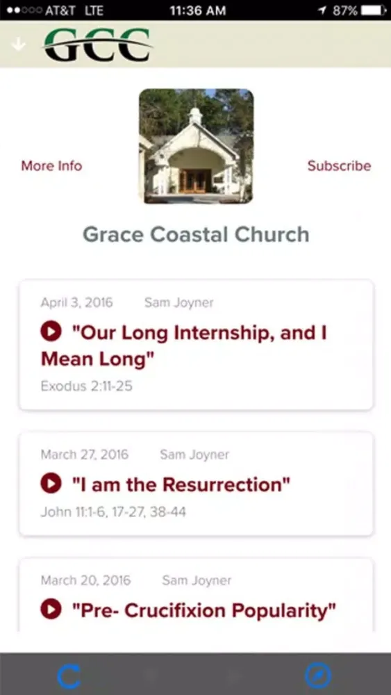 Grace Coastal Church應用截圖