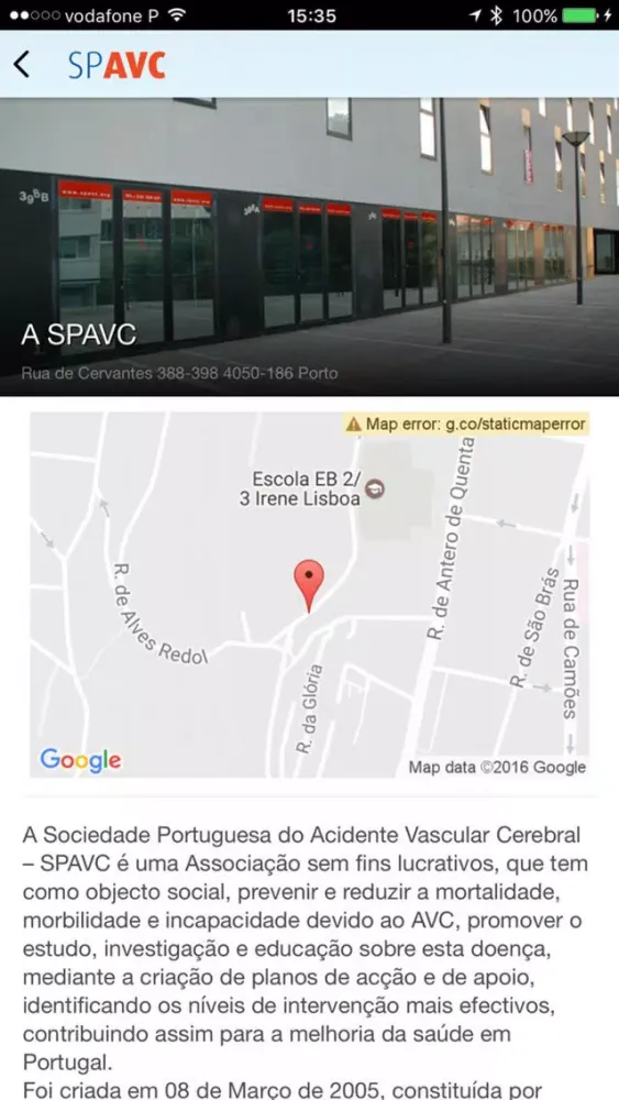 Captures d'écran de SPAVC