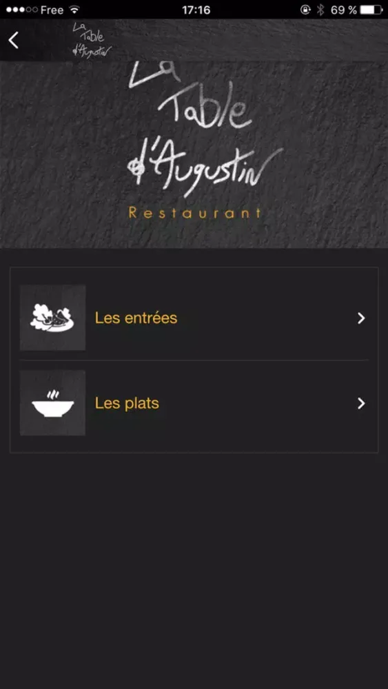 Restaurant La Table d’Augustin Screenshots