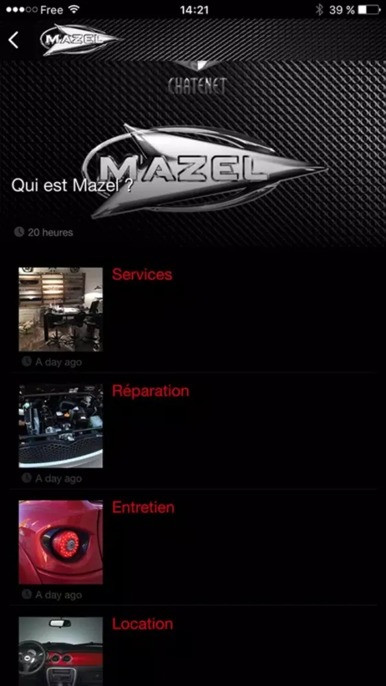 Mazel Voiture Sans Permis स्क्रीनशॉट