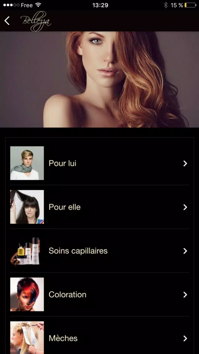Capturas de pantalla de Salon Bellezza par Carita