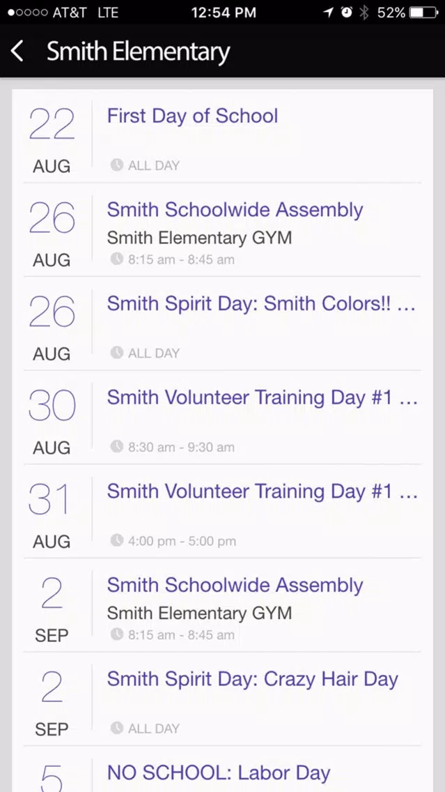 Smith Elementary Screenshots