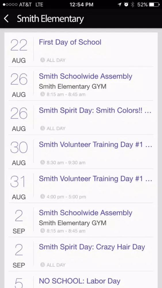 Smith Elementary Screenshots