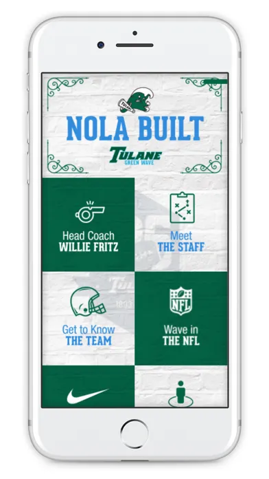 Tulane Football Official App應用截圖
