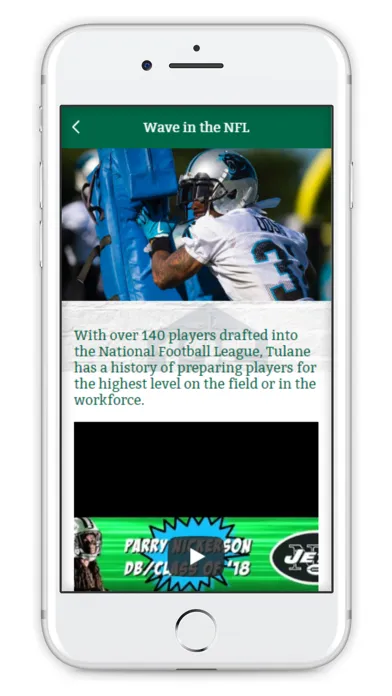 Tulane Football Official App應用截圖