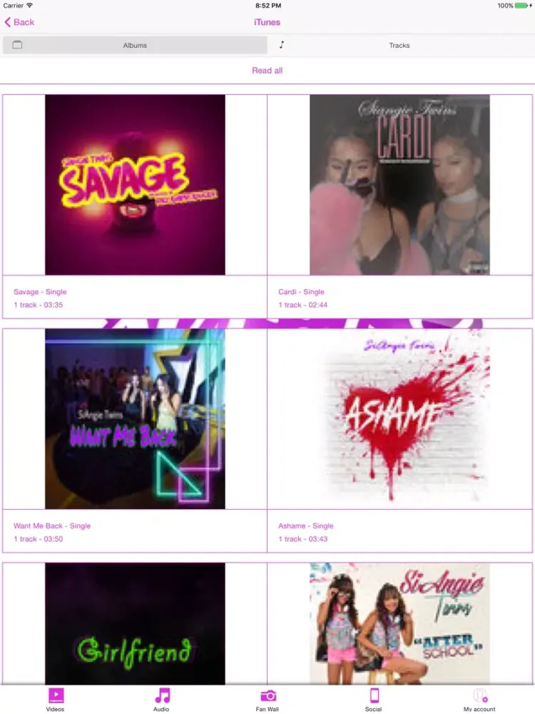 SiAngie Twins iPad  Screenshots