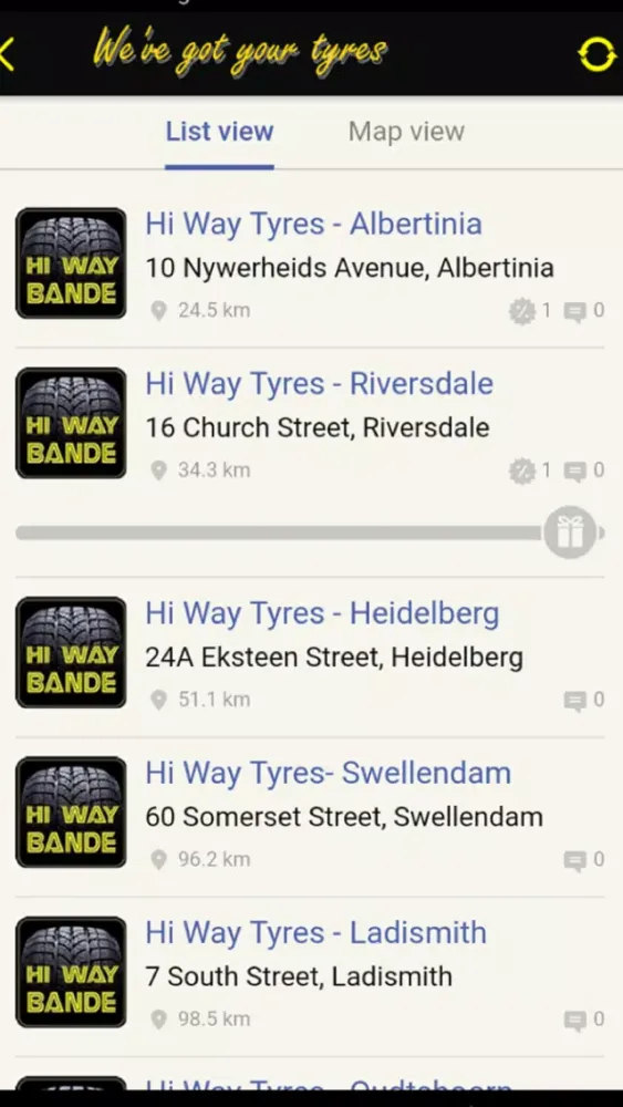 Hi Way Tyres - Hi Way Bande Screenshots
