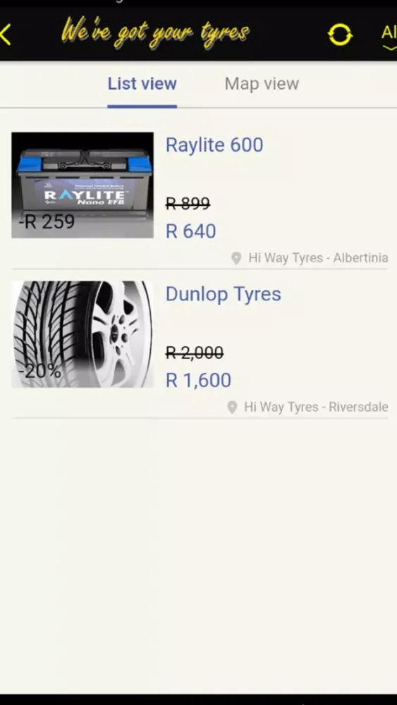 Hi Way Tyres - Hi Way Bande Screenshots