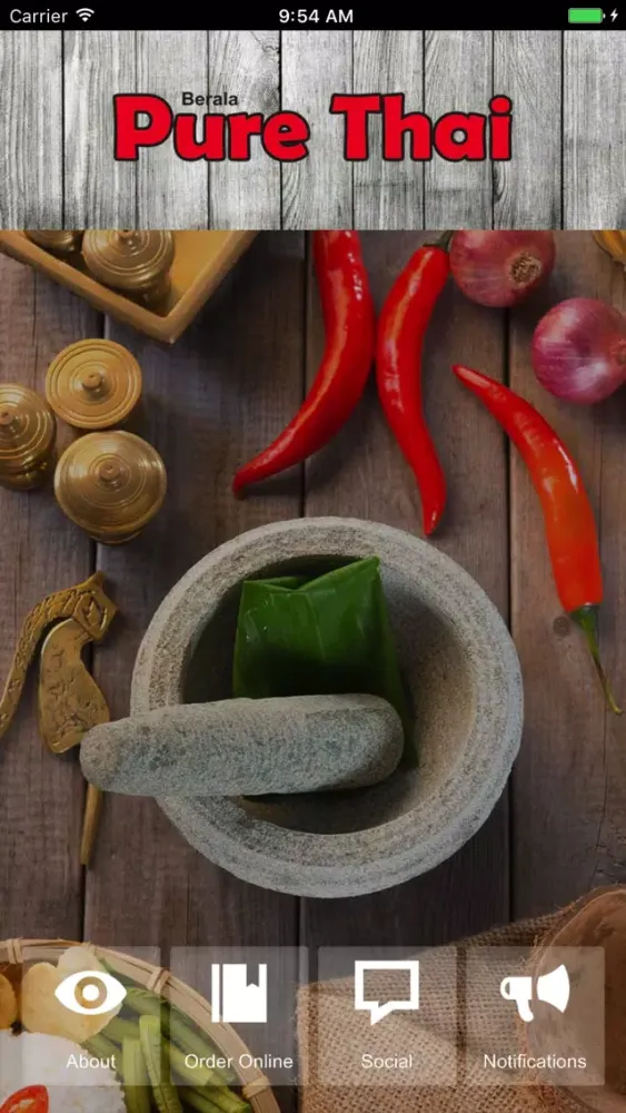Tangkapan layar Pure Thai Berala