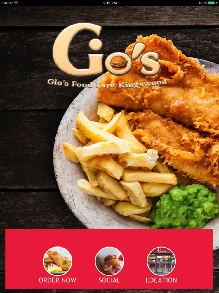Скриншоты Gio's Food Fare iPad 