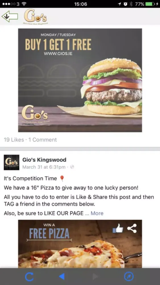 Скриншоты Gio's Food Fare