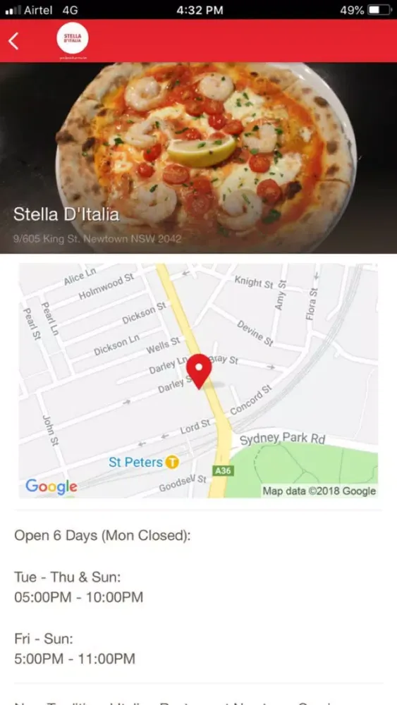 Sergio’s Pizzeria स्क्रीनशॉट
