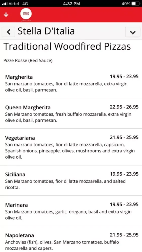 Sergio’s Pizzeria स्क्रीनशॉट